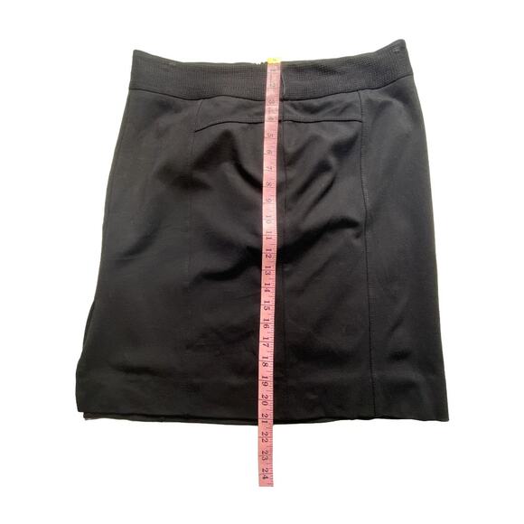 White House Black Market Black Pencil Skirt Size 12 - Picture 6 of 8